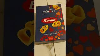 #Pasta Barilla# Limited Ediction San Valentino#A forma di cuoricini che carina!#❤️❤️❤️💞💞