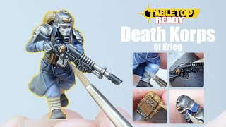 How to Paint your Death Korps of Krieg Astra Militarum Infantry from Warhammer 40,000 Kill Team