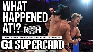 WHAT HAPPENED AT: NJPW / ROH G1 Supercard