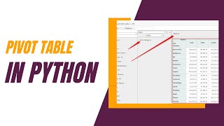 Python Data Analysis : Pivot Table