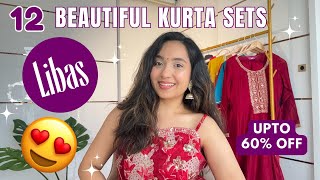 12 OMG LIBAS Kurta / Anarkali sets try on Haul 😍 | SALE 60% OFF 💖 | Isha Vinod Jain