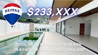 Pool villa just 750 meters to Bangpor beach, Koh Samui, Thailand