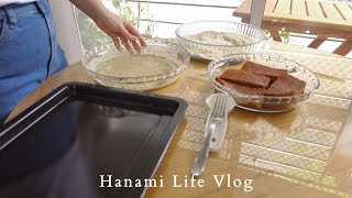 Life vlog - Self care routine - Vegan milanesas with tofu and vegan chocolate muffins - ASMR -