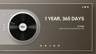 바이브 - 1년 365일 (Feat.거미)ㅣ가사 Lyrics