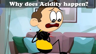 Why does Acidity happen? + more videos | #aumsum #kids #cartoon #whatif