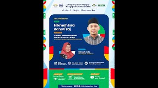 [LIVE] GSM | Hikmah Isra dan Mi'raj | Ahmad Jalaluddin Rumi Durachman, Lc., M.Ag.