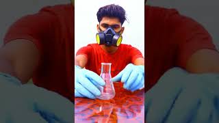 Experiment Gold Coin + Nitric Acid #shorts #ytshorts