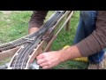 O Scale Trains by Ron - Outdoor Layout - E6 - Loop 2 construction begins