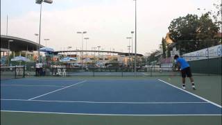 SIRAWIT YUMUANG - SHOWING HIS IMPROVEMENT IN ITF JUNIOR GRADE 1 AT LTAT, THAILAND, 7 MAR 2011