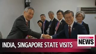 President Moon Jae-in to make state visit to India and Singapore