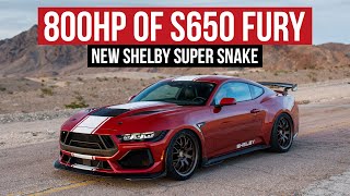 FIRST LOOK At The All-New 800hp 2024 Shelby Super Snake!