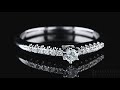 9ct white gold 0.17ct diamond engagement ring