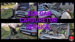 Maruti Zen #carburetor service#starting amazing  (free home delivery)ms palya suround,\\ banglore97