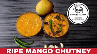 Ripe Mango Chutney || Pikkile Ambe Gojju || ಮಾವಿನಹಣ್ಣಿನ ಗೊಜ್ಜು