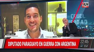 📢 Diputado paraguayo en guerra con Argentina: \