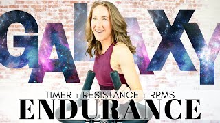 GALAXY // 30 Minute Spin Class • HIIT Cycling Workout for Endurance