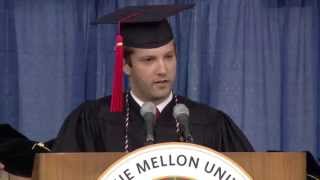 Student Body President Ian Glasner (E'15) - Commencement 2015