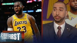 Nick Wright on LeBron, Lakers' back-to-back wins, Rockets want Butler | NBA | FIRST THINGS FIRST