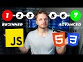 Master Web Development FAST With These 7 Projects (Beginner to Advanced Full Roadmap)