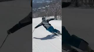 友達とアカカンで滑りまくった過去がエモい。#shorts #スキー #楽しい #skiing