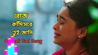 রোজ কাঁদিসরে তুই জানি | copyright free song | sad song | bengali sad song | no copyright song/song