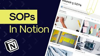 Standard Operating Procedures (SOPs) with NOTION | Behind the Scenes