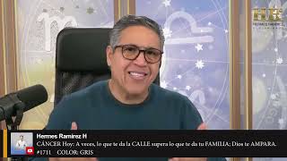 CÁNCER Hoy: A veces, lo que te da la CALLE supera lo que te da tu FAMILIA; Dios te AMPARA.