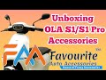 Unboxing Ola Accessories FAA favourite auto Accessories @AvishkarCreations87