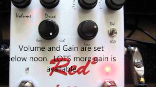 Jetter Red Square Demo -- Low-Gain Tones