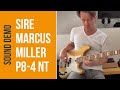 Sire Marcus Miller P8 - Sound Demo (no talking)