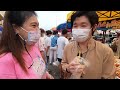 ep.229 ตลาดน้ำอัมพวา floating market @ amphawa