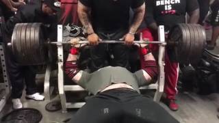 First time Bench Press: 635