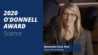 TAMEST 2020 O'Donnell Award in Science: Alessandra Corsi, Ph.D.