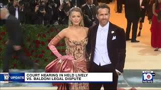 Court hearing held in case of Blake Lively, Ryan Reynolds, Justin Baldoni