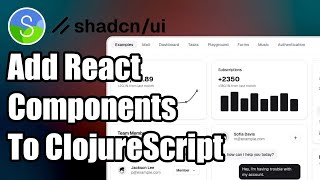 Use Shadcn Style React Components in ClojureScript