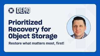 Prioritized Recovery for Object Storage: Restore what matters most, first!