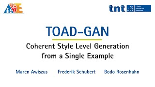 TOAD-GAN: Coherent Style Level Generation from a Single Example for AIIDE-20