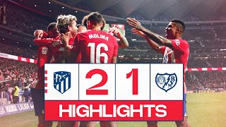 HIGHLIGHTS | Atlético de Madrid 2-1 Rayo Vallecano