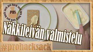 Kuinka valmistella näkkileipä voitelemista varten