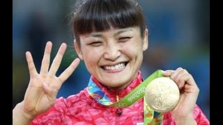 伊調馨が金メダル　４連覇の偉業達成　女子５８キロ級