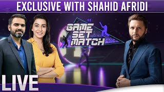 LIVE | Game Set Match - Exclusive with Shahid Afridi - SAMAA TV