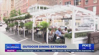 Outdoor dining extended for another year