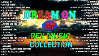 DREAM ON 🔥 NONSTOP EMERSON CONDINO💥THE BEST OF REY MUSIC COLLECTION OPM HITS, SLOW ROCK 2022