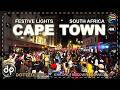 CAPE TOWN Festive Lights Switch On 2025!  Massive Street Celebration & Countdown | 4K City Walk