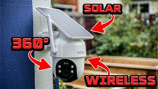 Set up and NEVER touch again - 4 Solar Camera Kit under $400