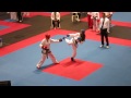 katya solovey ukraine vs canada round 1 2013 itf taekwon do world championship benodorm spain