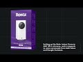 roku indoor camera 360° se all around home security