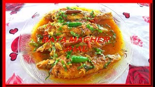 Bata Macher Jhal ||  Fish Curry || Bengali Style Spicy Bata Mache recipe