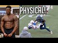 Proof DK Metcalf is the STRONGEST WR in the NFL