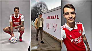 Behind The Scenes  With Jakub Kiwior.Welcome To Arsenal